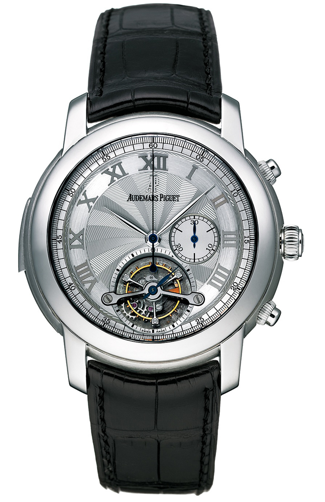 Audemars Piguet Jules Audemars Minute Repeater Chronograph Tourbillon Platinum watch REF: 26050PT.OO.D002CR.01